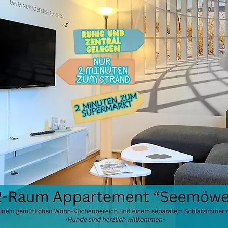 Kuestennest Seemoewe - 2 Raum Apartment *